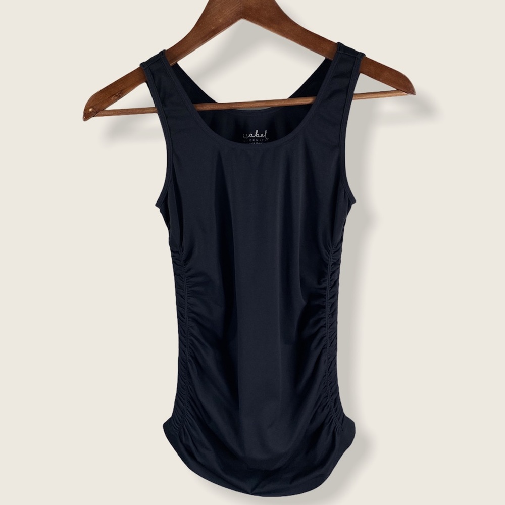 Isabel Maternity Seamless Black Tank - Picture 4 of 6